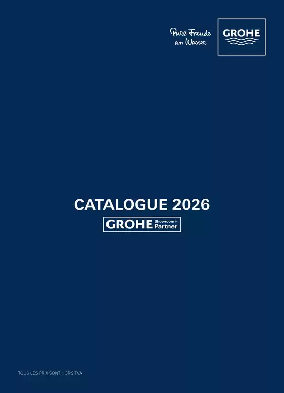 Catalogue Grohe à Gent | Catalogue Showroom FR | 2026-03-04T00:00:00.000Z - 2027-02-04T00:00:00.000Z