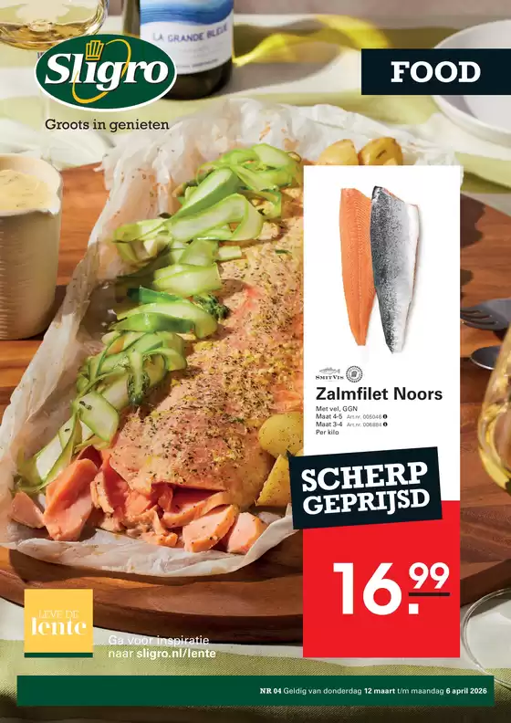 Catalogue Sligro à Maasmechelen | Foodvers 04 2026 | 2026-03-12T00:00:00.000Z - 2026-04-06T00:00:00.000Z