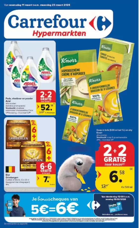 Catalogue Carrefour Drive à Maasmechelen | Meilleures offres pour tous les clients | 2026-03-11T00:00:00.000Z - 2026-03-23T00:00:00.000Z