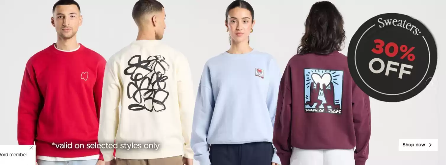 Catalogue America Today | Sweaters 30% Off | 2026-03-07T00:00:00.000Z - 2026-03-20T00:00:00.000Z