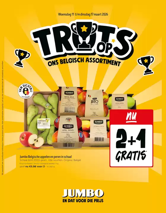 Catalogue Jumbo | Super offre pour les chasseurs de bonnes affaires | 2026-03-11T00:00:00.000Z - 2026-03-17T00:00:00.000Z