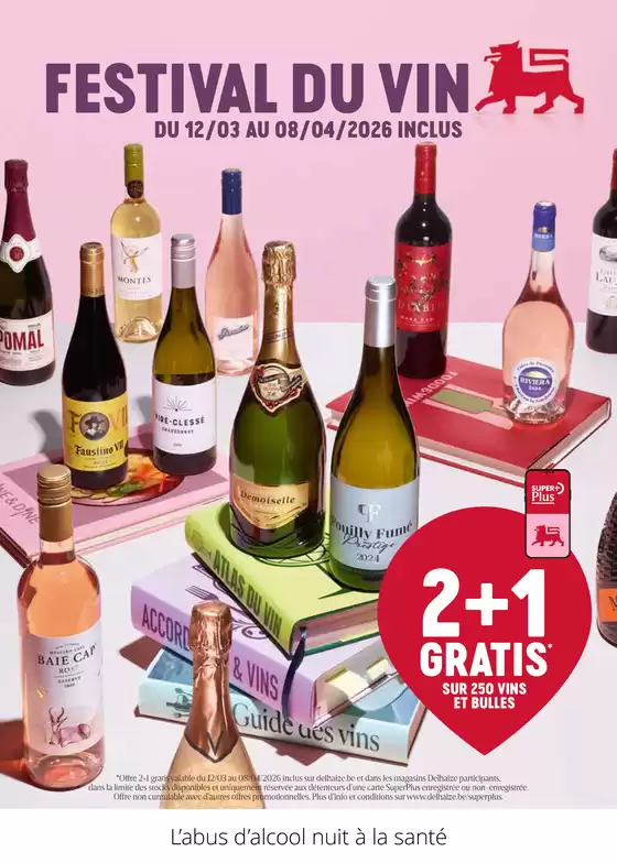 Catalogue Delhaize | Réductions et promotions | 2026-03-12T00:00:00.000Z - 2026-04-08T00:00:00.000Z