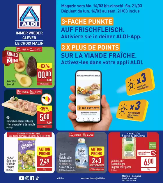 Catalogue Aldi | Offres spéciales pour vous | 2026-03-16T00:00:00.000Z - 2026-03-26T00:00:00.000Z