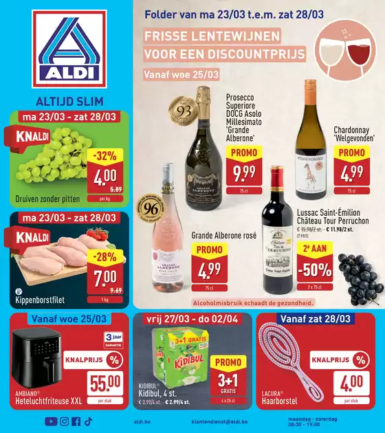 Catalogue Aldi à Florennes | Nos meilleures offres pour vous | 2026-03-23T00:00:00.000Z - 2026-04-02T00:00:00.000Z