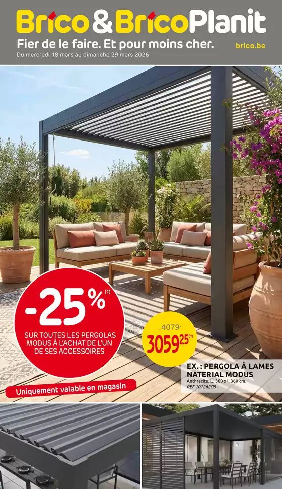 Catalogue Brico à Gembloux | 01. Brico folder FR | 2026-03-18T00:00:00.000Z - 2026-03-29T00:00:00.000Z