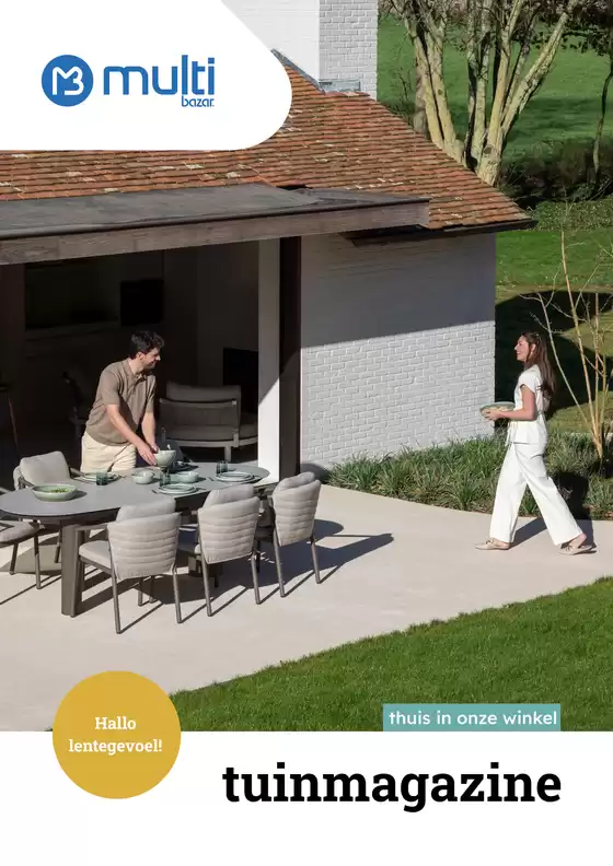 Catalogue Multi bazar à Anderlues | Voorjaarsfolder  | 2026-03-17T00:00:00.000Z - 2026-06-30T00:00:00.000Z