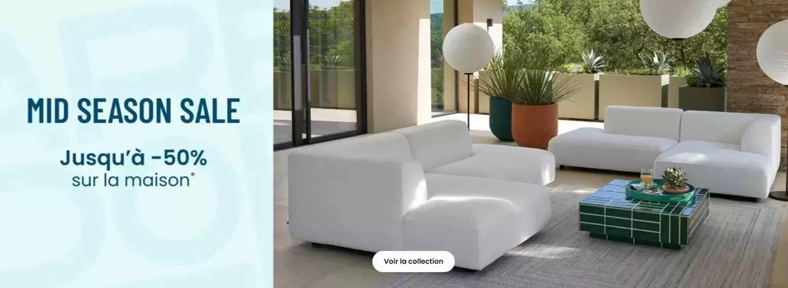 Catalogue La Redoute | Mid Season Sale | 2026-03-19T00:00:00.000Z - 2026-04-02T00:00:00.000Z