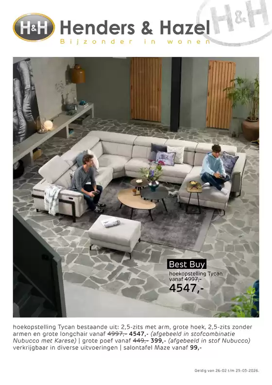 Catalogue Stevens Meubel à Diekirch | H&H | 2026-03-19T00:00:00.000Z - 2026-03-25T00:00:00.000Z