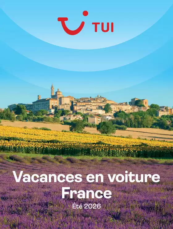 Catalogue TUI à Waterloo | Vacances en voiture France | 2026-06-01T00:00:00.000Z - 2026-08-31T00:00:00.000Z