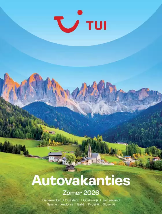 Catalogue TUI à Waterloo | Autovakanties Europa | 2026-06-01T00:00:00.000Z - 2026-08-31T00:00:00.000Z