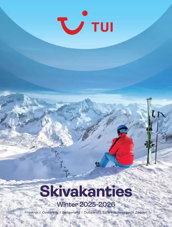 Catalogue TUI à Waterloo | Skivakanties | 2025-12-01T00:00:00.000Z - 2026-03-31T00:00:00.000Z
