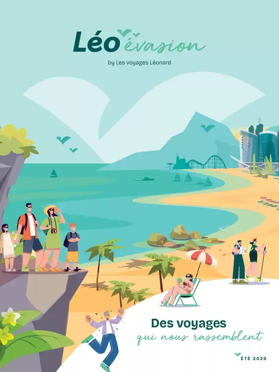Catalogue Voyages Leonard à Grammont | Eté 2026. | 2026-06-21T00:00:00.000Z - 2026-09-22T00:00:00.000Z