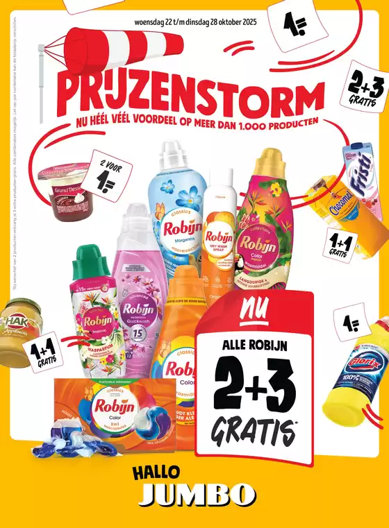 Catalogus van Jumbo in Bergen op Zoom | Geweldige kortingen op geselecteerde producten | 2025-10-20T00:00:00.000Z - 2025-11-03T00:00:00.000Z