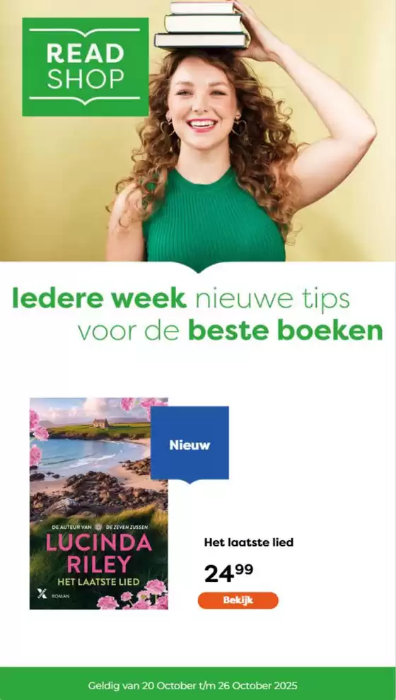 Ledere week nieuwe tips voor de beste boeken