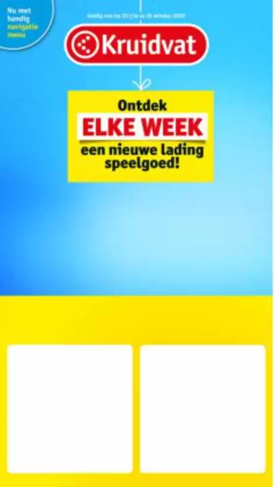 Catalogus van Kruidvat | Geweldig aanbod voor alle klanten | 2025-10-20T00:00:00.000Z - 2025-11-03T00:00:00.000Z