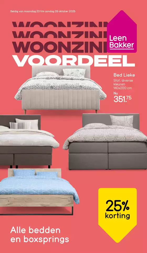 Catalogus van Leen Bakker in Utrecht | Leen Bakker folder | 2025-10-20T00:00:00.000Z - 2025-10-26T00:00:00.000Z
