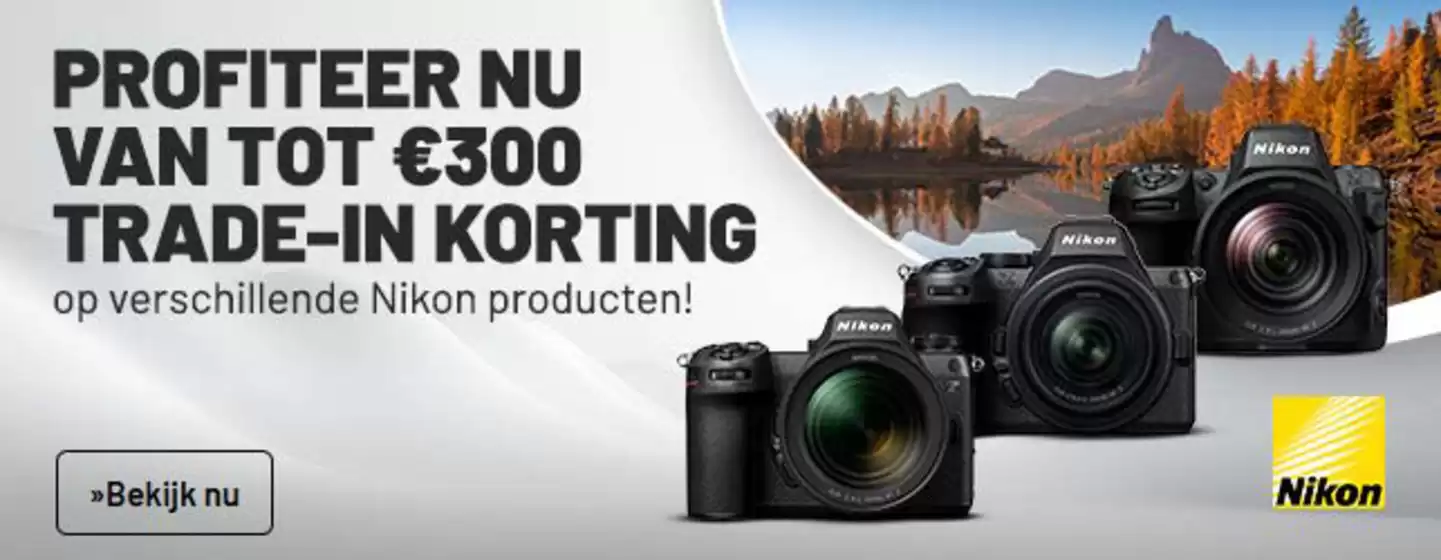 Profiteer nu Van tot €300 Trade-in korting