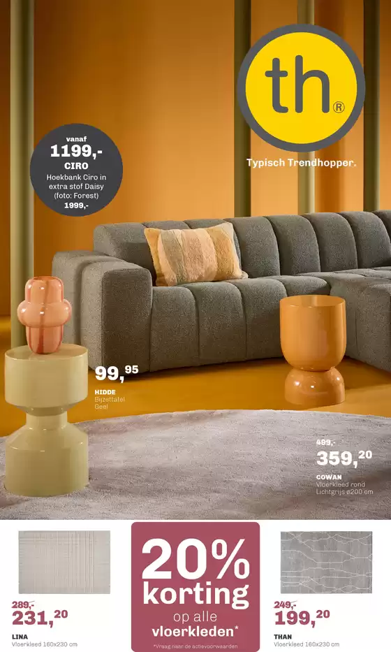 Catalogus van Trendhopper in Den Haag | 20% Korting | 2025-10-20T00:00:00.000Z - 2025-11-16T00:00:00.000Z