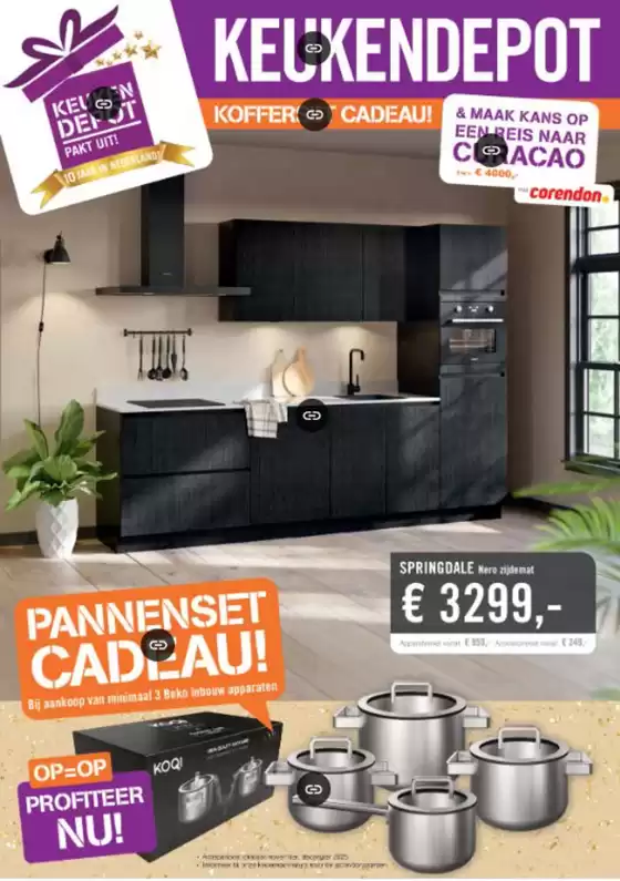 Catalogus van Keukendepot in Tiel | Pannenset cadeau! | 2025-10-20T00:00:00.000Z - 2025-10-26T00:00:00.000Z