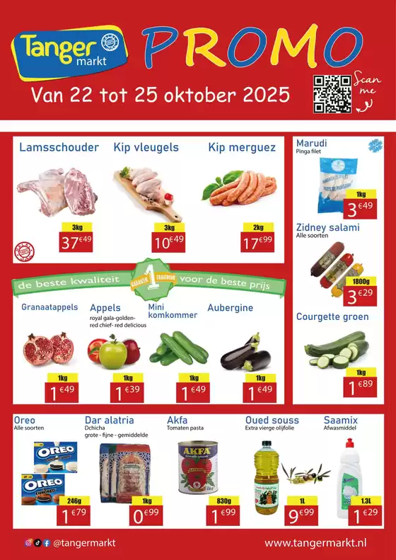 Catalogus van Tanger Markt | Promo | 2025-10-22T00:00:00.000Z - 2025-10-25T00:00:00.000Z