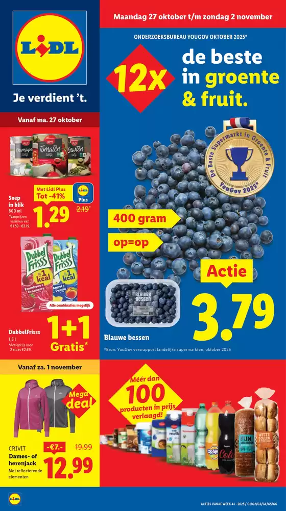 Catalogus van Lidl in Arnhem | Grote selectie aanbiedingen | 2025-10-23T00:00:00.000Z - 2025-11-02T00:00:00.000Z
