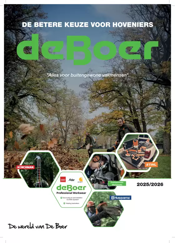 Catalogus van De Boer Drachten in Den Haag | De betere keuze voor hoveniers | 2025-10-24T00:00:00.000Z - 2026-03-31T00:00:00.000Z