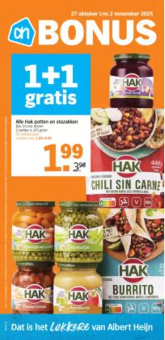Catalogus van Albert Heijn in Waalwijk | Actuele deals en aanbiedingen | 2025-10-25T00:00:00.000Z - 2025-11-08T00:00:00.000Z