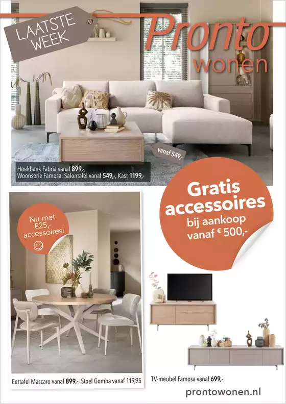 Pronto wonen folder