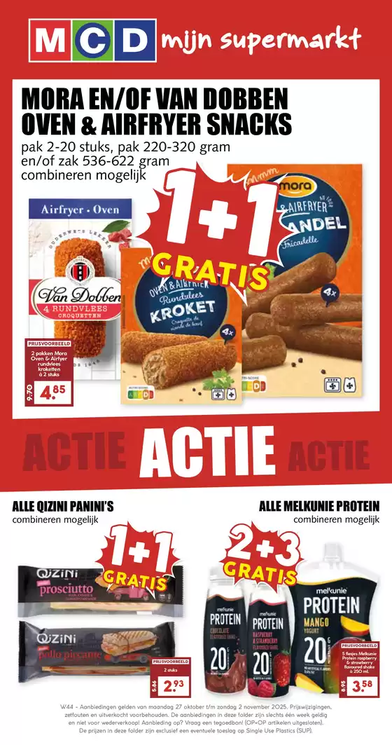 Catalogus van MCD Supermarkt in Nijverdal | Exclusieve deals en koopjes | 2025-10-26T00:00:00.000Z - 2025-11-09T00:00:00.000Z