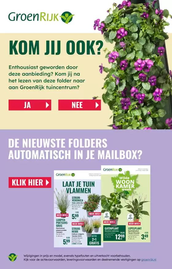 GroenRijk folder