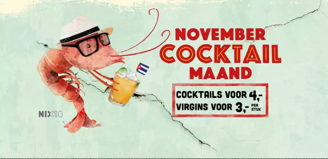 November cocktail maand