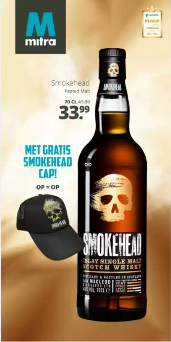 Catalogus van Mitra in Den Haag | Met gratis smokehead γαρι | 2025-10-29T00:00:00.000Z - 2025-11-02T00:00:00.000Z
