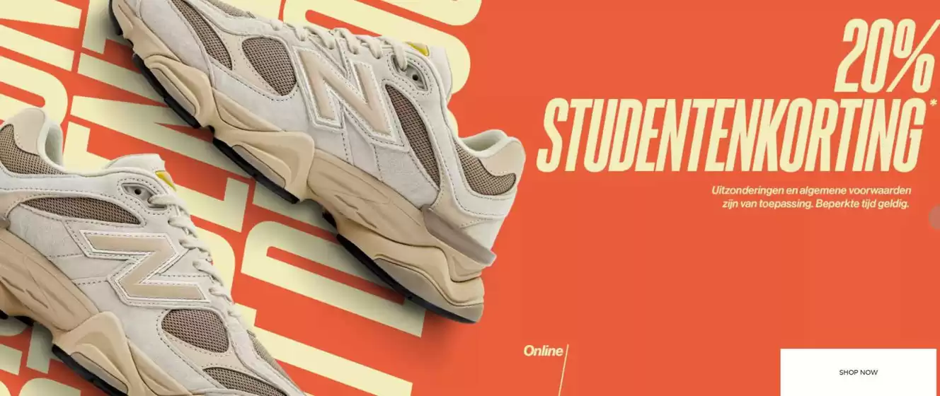 Catalogus van JD Sports in Nieuw-Vennep | 20% Studentenkorting | 2025-10-31T00:00:00.000Z - 2025-11-14T00:00:00.000Z