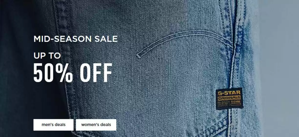 Catalogus van G-Star RAW in Voorthuizen | 50% Off | 2025-10-31T00:00:00.000Z - 2025-11-14T00:00:00.000Z