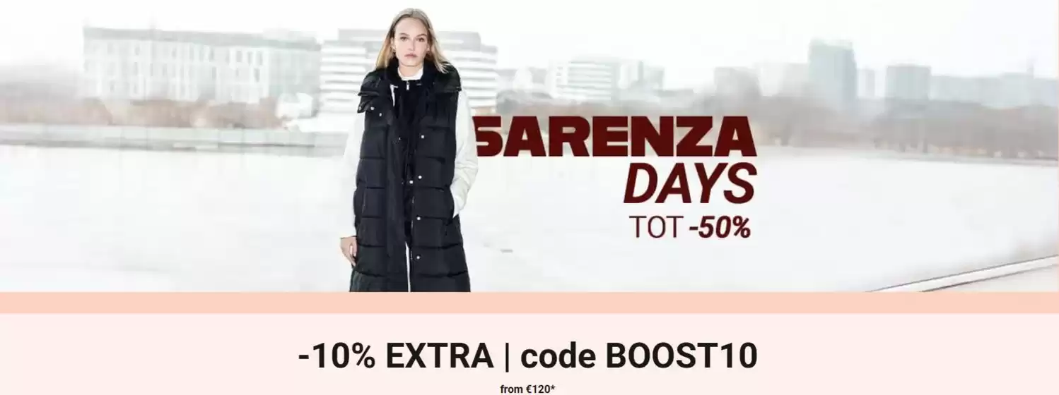 Catalogus van Sarenza in Voorthuizen | Tot -50% | 2025-10-31T00:00:00.000Z - 2025-11-14T00:00:00.000Z