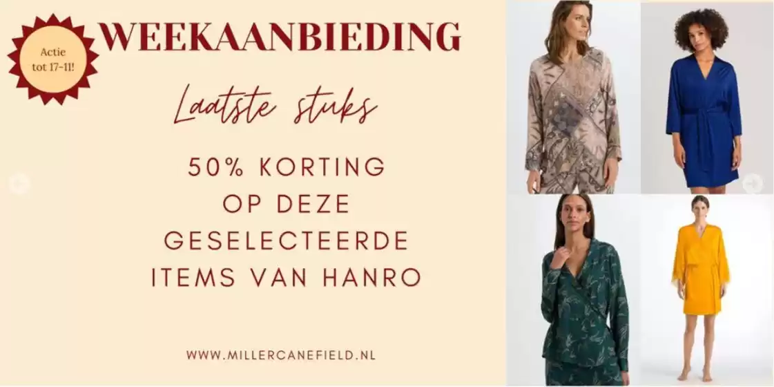 Catalogus van Miller & Canefield in Voorthuizen | Weekaanbieding | 2025-10-31T00:00:00.000Z - 2025-11-17T00:00:00.000Z