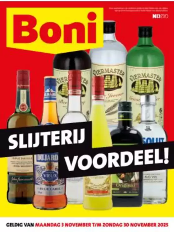 Catalogus van Boni in Alphen aan den Rijn | Boni Slijterij folder week 45 t/m week 48 | 2025-11-03T00:00:00.000Z - 2025-11-30T00:00:00.000Z