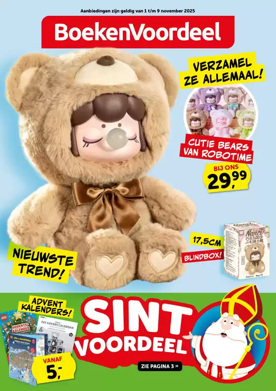 Catalogus van Boekenvoordeel in Weert | Sint voordeel | 2025-11-03T00:00:00.000Z - 2025-11-09T00:00:00.000Z