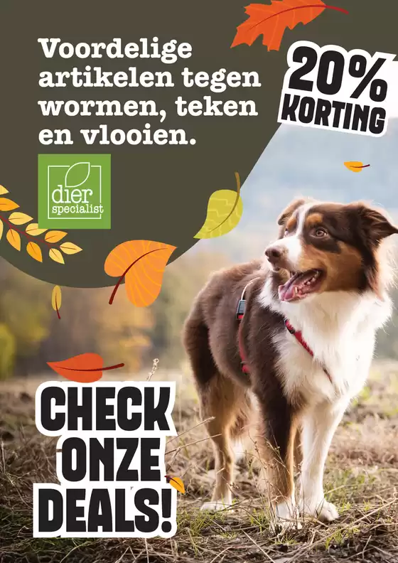 Catalogus van Dierspecialist in Geesbrug | 20% Korting | 2025-11-03T00:00:00.000Z - 2025-11-09T00:00:00.000Z
