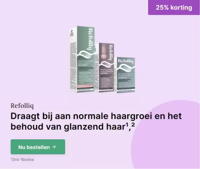 25% Korting