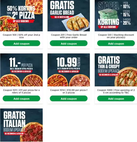 Catalogus van New York Pizza in Drachten | 50% Korting  | 2025-11-03T00:00:00.000Z - 2025-11-17T00:00:00.000Z