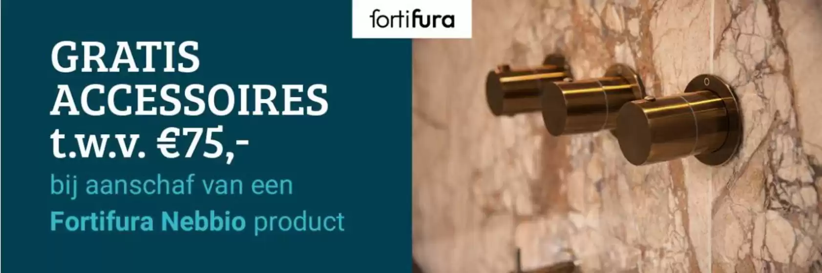 Catalogus van Sanitairwinkel in Cruquius | Fortifura | 2025-11-03T00:00:00.000Z - 2025-11-17T00:00:00.000Z