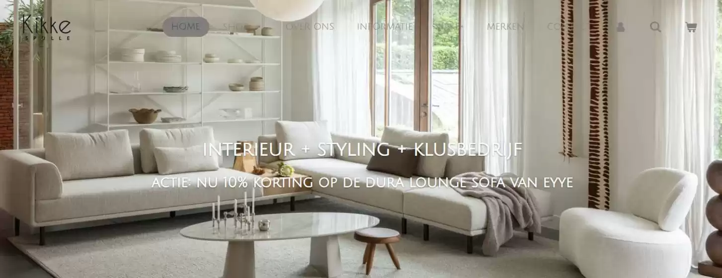 Catalogus van Kikke Spulle in Cruquius | Actie: nu 10% korting op de dura lounge sofa van eyye | 2025-11-03T00:00:00.000Z - 2025-11-17T00:00:00.000Z