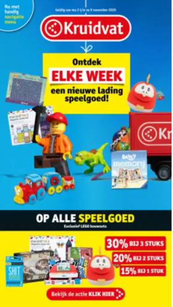 Catalogus van Kruidvat in Aalsmeer | Actuele koopjes en aanbiedingen | 2025-11-03T00:00:00.000Z - 2025-11-09T00:00:00.000Z