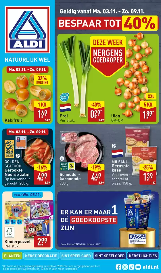 ALDI folder van volgende week
