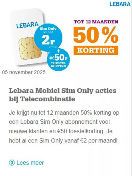 Catalogus van Telecombinatie in Beverwijk | 50% Korting  | 2025-11-05T00:00:00.000Z - 2025-11-19T00:00:00.000Z