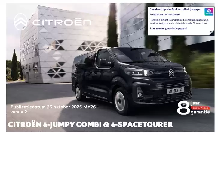 Catalogus van Citroën | Citroën SpaceTourer | 2025-11-06T00:00:00.000Z - 2025-11-20T00:00:00.000Z