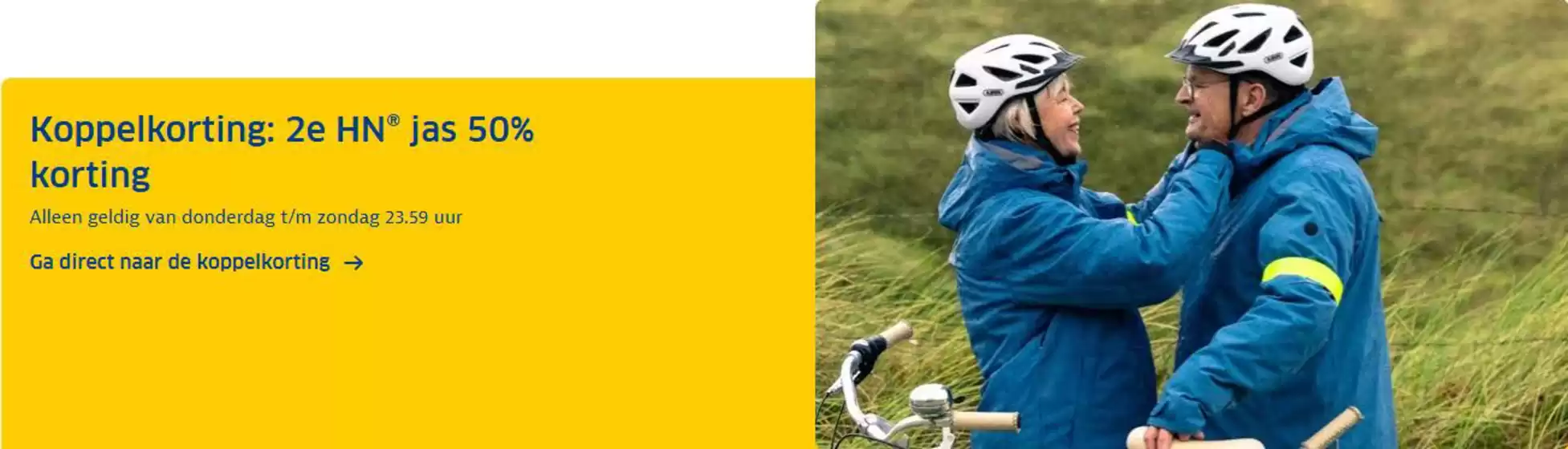 Catalogus van ANWB in IJsselstein | Koppelkorting: 2e HN® jas 50% korting | 2025-11-06T00:00:00.000Z - 2025-11-09T00:00:00.000Z