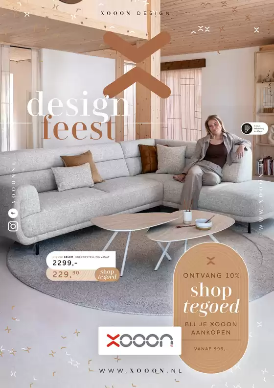 Catalogus van Xooon in Hilversum | Design feest | 2025-11-06T00:00:00.000Z - 2025-12-17T00:00:00.000Z