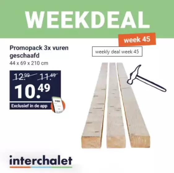 Catalogus van Inter Chalet in Hilversum | Weekdeal | 2025-11-06T00:00:00.000Z - 2025-11-09T00:00:00.000Z